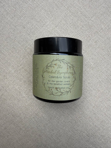 The Herbal Symphony Calendula Scrub - 120ml