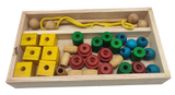 Qtoys Threading, Lacing, Sequencing: Bead Box