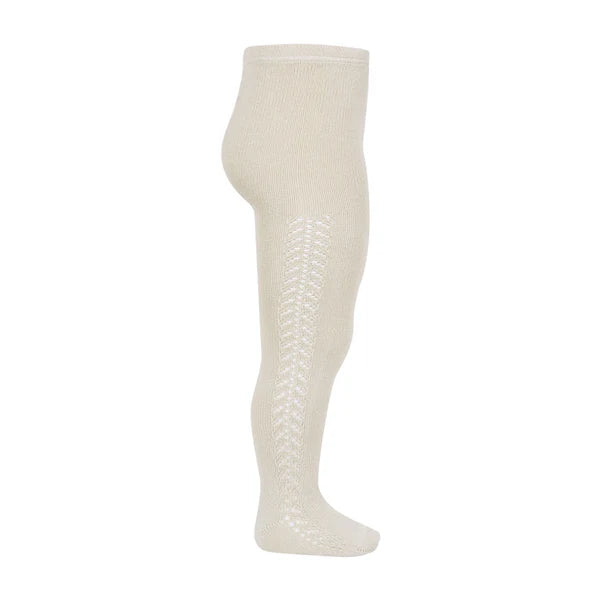 Condor Side Openwork Tights (#304 Lino)
