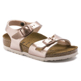 Birkenstock Rio Kids Metallic Copper NARROW