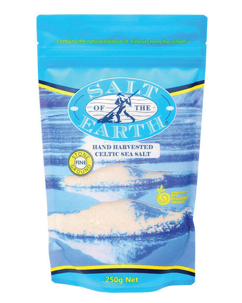 Salt of the Earth Hand Harvested Celtic Sea Salt 250gm