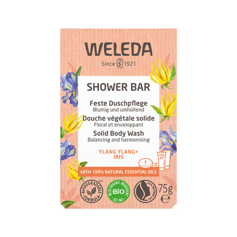 Weleda Shower Bar Ylang Ylang and Iris 75gm