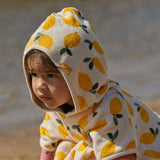 Nature Baby Lemon Print Poncho Towel