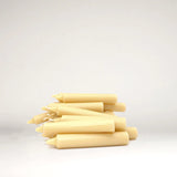 Queen B Beeswax Dinner Taper Candles