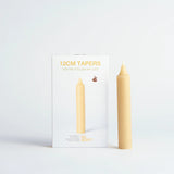 Queen B Beeswax Dinner Taper Candles