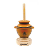 Svoora Wooden Spinning Top Ancient Vases - Stamnos