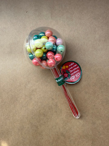 Red Bobble Christmas Pop BIY