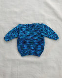 Knitted by Nana Jumper Blue Gradient