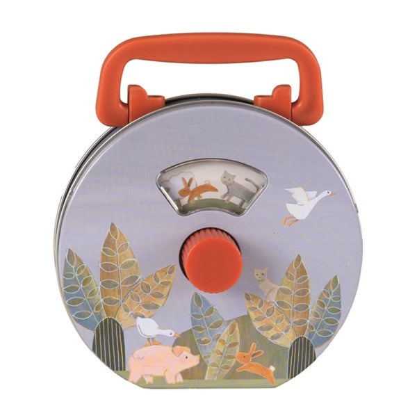 Egmont Toy Tin Musical Radio Countryside