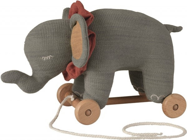 Les Petits Egmont Pull Along Rosalie Elephant