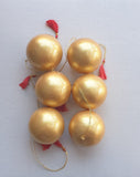 Christmas Ball / Bauble Decoration -  Pack of 6