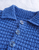 Knitted by Nana Cardigan Cobalt