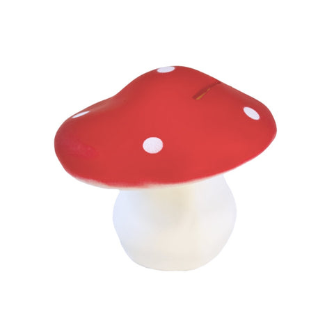 Heico Egmont Money Box Saving Bank Toadstool Red