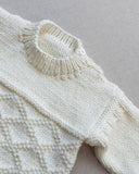 Knitted by Nana Claude Jumper Cream