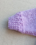 Knitted by Nana Azealia Cardigan Lavender