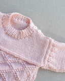 Knitted by Nana Claude Jumper Pale Pink