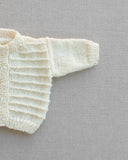 Knitted by Nana Kennie Cardigan Prem Cream