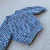 Knitted by Nana Harmony Cardigan - Dawn Mist