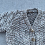 Knitted by Nana Cardigan - Oatmeal