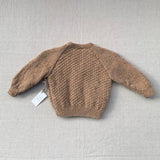 Knitted by Nana Cardigan - Brown