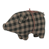 Maileg Small Pig Green Check