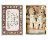 Maileg Baby Mice Twins in Matchbox