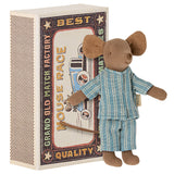 Maileg Big Brother Brown Mouse in Box