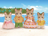 Sylvanian Families Striped Cat Family