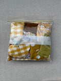 Pretty Wild Kids Scrap Fabric Pack 100g Bag - Liberty & Linen Golden Mix
