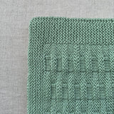Knitted By Nana Billy Blanket Jade 600 x 470mm