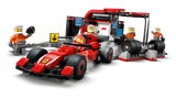 LEGO - F1 Pit Stop & Pit Crew with Ferrari Car