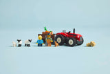 LEGO City Red Farm Tractor with Trailer & Sheep