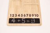 Qtoys Montessori Sensory Counting Board