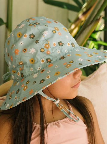 Acorn Little Flora Wide Brim Sunhat - Infant