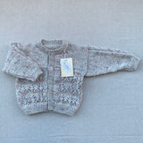 Knitted by Nana Michael Cardigan - Rustic Tweed Confetti