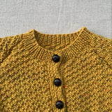 Knitted by Nana Cardigan - Yellow