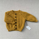 Knitted by Nana Cardigan - Yellow