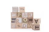 Bajo Alphabet Blocks Earth Colours