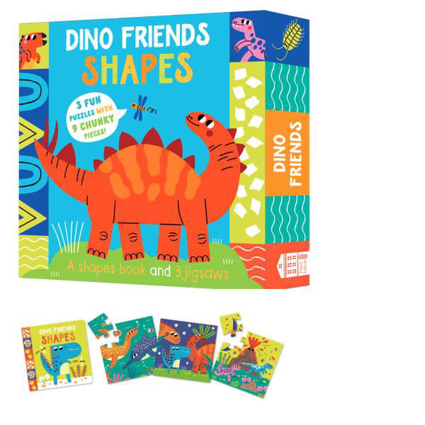 Puzzle Play: Dino Friends - Shapes