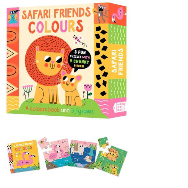 Puzzle Play: Safari Friends - Colours