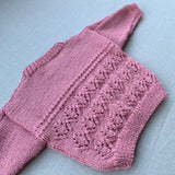 Knitted by Nana Michael Cardigan - Rose Petals