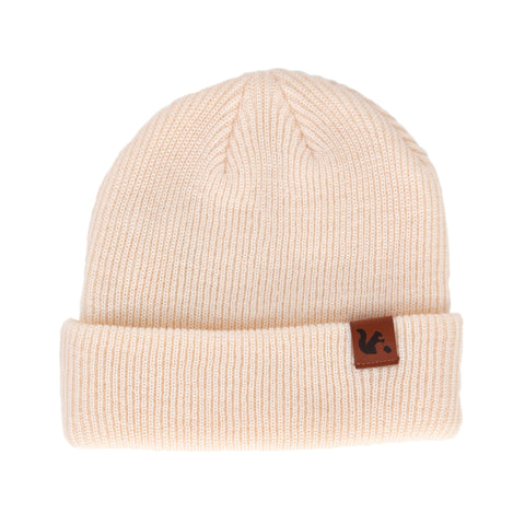 Acorn Hipster Beanie - Latte