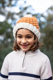 Acorn Ripples Beanie - Caramel