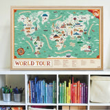 Poppik Discovery Stickers - World Tour