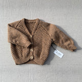 Knitted by Nana Cardigan - Brown
