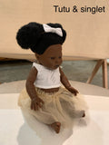 Belonil Tiny Black Baby Girl - with PWK outfit