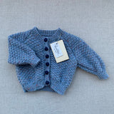 Knitted by Nana Harmony Cardigan - Dawn Mist