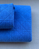 Pretty Wild Quilts - King Single with Pillow Case - Blue Perennial