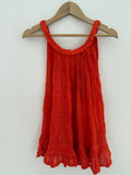 Georgia On My Mind Eleni Dress Tangerine
