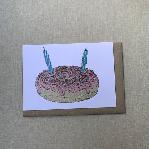 AHD Paper Co. Doughnut Card